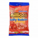 Millions IRON BREW Jelly Babies 200g - Best Before: 05/2024 (NEW PRODUCT)